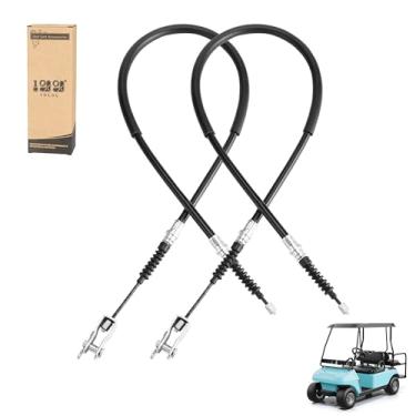 Imagem de 10L0L Golf Cart Conjunto de cabos de freio para Club Car DS 2000-up Gas & Electric, substitui OEM # 102022101 1020221-01 1019907