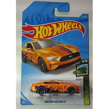 Imagem de Hot Wheels 2019 Basic Vehicle Speed Blur: 2018 Ford Mustang GT - Int. Card