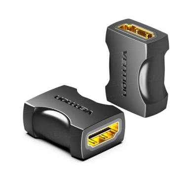 Imagem de Adaptador Emenda HDMI VENTION Adaptador HDMI Fêmea para Fêmea de 4K @ 60 Hz Conector HDMI 2.0 3D Extender Cabos Para TV Monitor Notebook PC Computadores