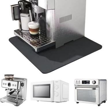 Imagem de LonlyEagle Deslizadores de Eletrodomésticos de Cozinha Rotação de 360 Graus Movendo-Se No Balcão, Deslizadores de Eletrodomésticos Cortados para Ajustar, Tapete para Batedeira Kitchenaid com Acessório