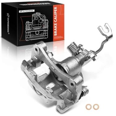 Imagem de A-Premium Conjunto de pinça de freio a disco com suporte compatível com modelos selecionados Nissan - Sentra 2004 2005 2006, L4 2,5L - Lado traseiro direito do passageiro