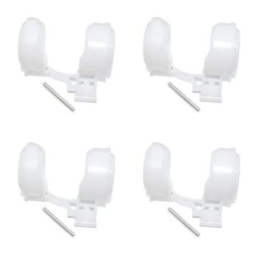 Imagem de Sistema de combustível de motocicleta compatível com Interceptor 750 VFR750F Magna 750 VF750C VF750CD Deluxe VF 750 F C CD copo de óleo flutuante reparo de carburador (4 peças)