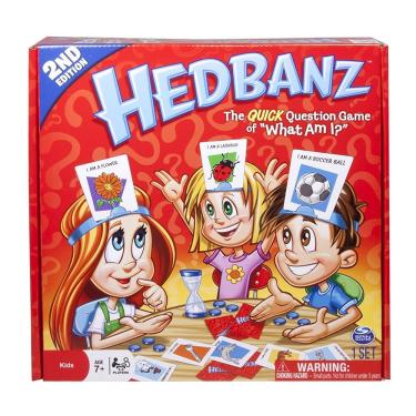 Imagem de Pergunta rápida da 2ª edição do jogo de tabuleiro Spin Master HedBanz