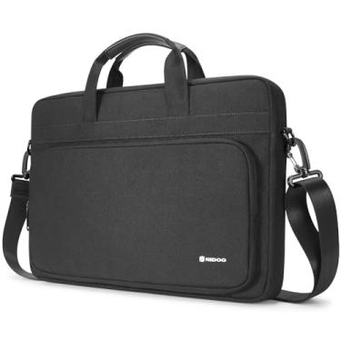 Imagem de NIDOO Bolsa de ombro para laptop de 14 a 15 polegadas para MacBook Air M2 de 15 polegadas / Surface Laptop de 15 polegadas 5 4 3/16 polegadas MacBook Pro M3 M2 M1 / Dell Latitude 5540/38.1 cm Lenovo