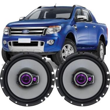 Imagem de Kit Alto Falante Pioneer Dianteira Porta Ranger 100w Par, Preto