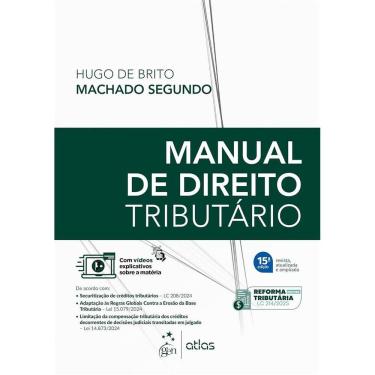 Imagem de Manual de Direito Tributário - 15ª Edição 2025