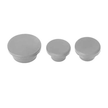 Imagem de WXZOS Conjunto de plugue de porta traseira de borracha 3 peças para Jeep 2007-2017 Wrangler JK Spare Tire Carrier