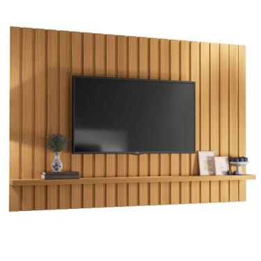 Imagem de Painel Suspenso Decorativo Link 2.0 Ripado Cinamomo G26 - HB Móveis - 