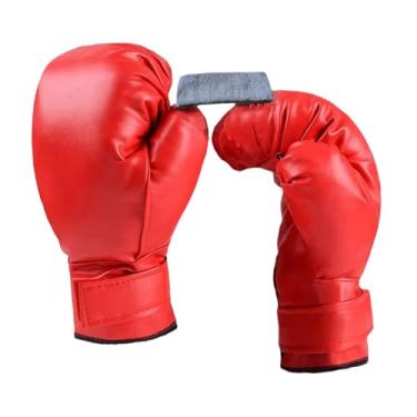 Imagem de YIJU Luvas de boxe de chute Sparring Luvas Hands Protection O boxe prático de boxe luvas de treinamento para o karatê lutando, 24cm