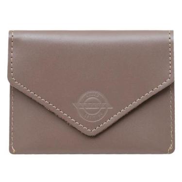 Imagem de Mini Carteira Slim em Couro Artlux estilo Envelope 974, Cinza