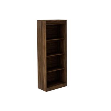 Imagem de Estante Livreiro Solteiro ME4150 c/ 3 Prateleiras Nogal - Tecno Mobili