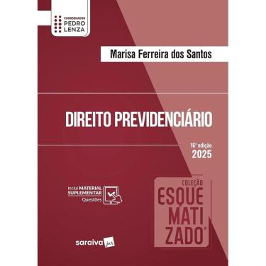 Imagem de Direito Previdenciário - Coleção Esquematizado - 15ª Edição 2025