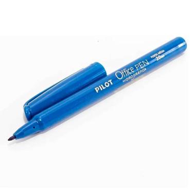 Imagem de Caneta Hidrográfica Office Pen 2.0 Azul - Pilot