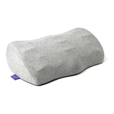 Imagem de Travesseiro ergonômico para pés Cushion Lab para debaixo da mesa – Design patenteado Massage Ridge Design de espuma viscoelástica para o trabalho, casa, jogos, computador, cadeira de escritório – apoio para os pés para alívio da dor nas costas e no quadril