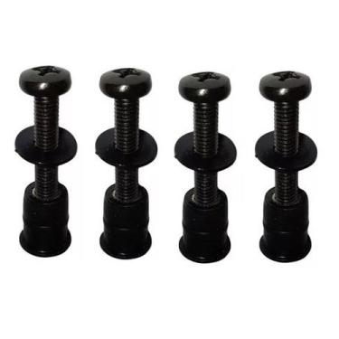 Imagem de 4 Parafusos bucha Bolha Da Nmax 160 kit fixação - achei presilhas