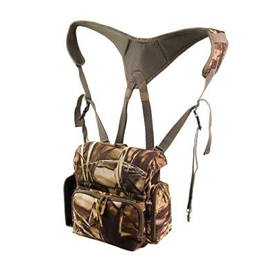 Imagem de MDSTOP Arnês Binóculo, Bino Peitoral Pacote com Bolsa Telêmetros, Alças de Bino Protegem Seus Binóculos, Comporta Telêmetros, Telefones, Balas, etc., Para Observação de Pássaros, Caça, Viagens, Esportes