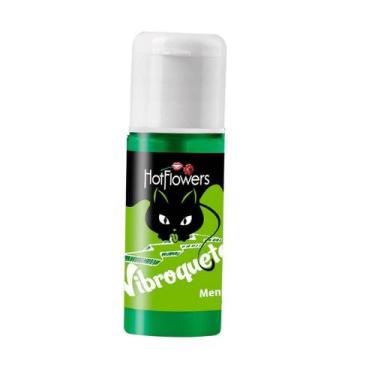 Imagem de Vibrador Liquido Gel Beijável Vibroquete Menta - HotFlowers
