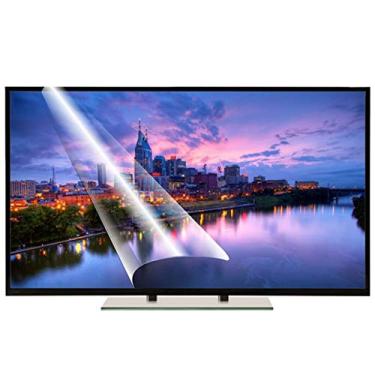 Imagem de BDSHL Película protetora de tela de TV antirreflexo fosco antiluz azul/anti-arranhões para 32-75 polegadas, proteção ocular (cor: versão fosca, tamanho: 75 polegadas 1645 x 930 mm)