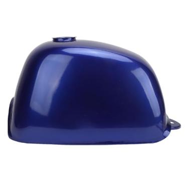 Imagem de Tanque de Combustível Retro Azul, Tanque de Gás de Metal de 1,6 Galão para Monkey Bike Mini Trail Z50 Z50A Z50J Z50R, Passeio Mais Suave e Uso Estável Com Grande Capacidade