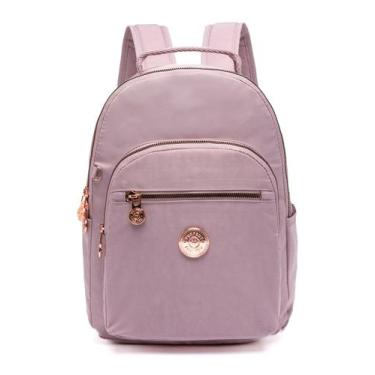 Imagem de Mini Mochila Bolsa Reforçada Passeio Feminina Escolar Dia a Dia - Perf