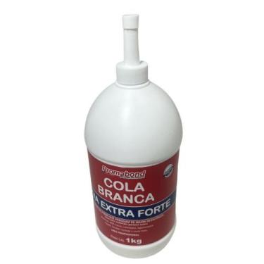 Imagem de Cola Branca Super Cola PVA Artesanato Extra 1kg Promabond