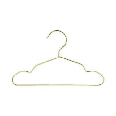 Imagem de Cabides de Metal Dourado para Bebê e Pet - Rack de Secagem com Fio For