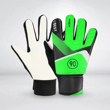 Imagem de Luvas De Goleiro Antiderrapantes Para Crianças, Proteção Para Os Dedos
