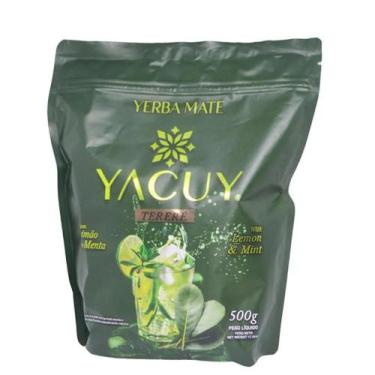 Imagem de Erva Mate para Tererê Limão e Menta Yacuy 500g