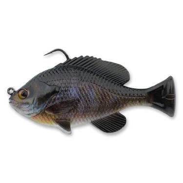 Imagem de Savage Gear Pulse Tail Bluegilll 7,6 cm (3") RTF 2 peças (preto gill) 3690