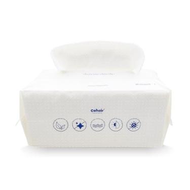 Imagem de Generic Toalhas De Rosto Cehoir, Super Macias E Grossas, 20X20 Cm, 60 Unidades (1 Pacote), Biodegradáveis Sem Fiapos, Descartáveis, Lenços Umedecidos Demaquilantes, Panos Limpos Para Pele Sensível