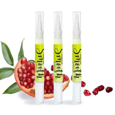 Imagem de Super Smooth Óleo Para Cutículas - Hidratante, Fortalecedor E Tratamento De Crescimento Unhas Finas Quebradiças Com Romã, Pacote Sem Perfume, 9 Ml (3 Canetas Viagem, 3 Cada)