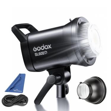Imagem de Luz de vídeo LED Godox SL-60W Versão atualizada SL60IID 70W