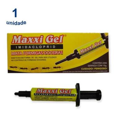 Imagem de 1 Gel Limpeza Casa 10g Elimina Formiga Bisnaga Marca Maxxi Uso Domésti