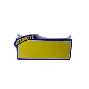 Imagem de Etiqueta Cartaz de Oferta Aproveite Mini 10,5x4,7cm Papel Duplex 100 u