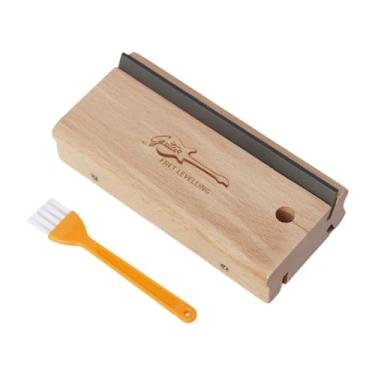 Imagem de Almencla Lima de chanfradura de traste, lima de chanfradura de de traste de guitarra, 3/23/35 graus, ferramenta de luthier leve e portátil para