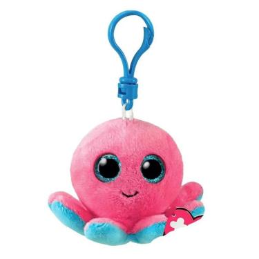 Imagem de Chaveiro Pelucia TY Beanie Boos Polvo Sheldon TOYNG 51534