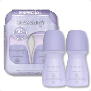Imagem de Kit Desodorante Roll-on Giovanna Baby Lilac Com 2