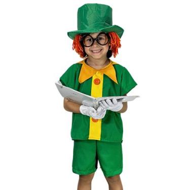 Imagem de Fantasia Visconde de Sabugosa Infantil Masculino - Juju Magazine, G