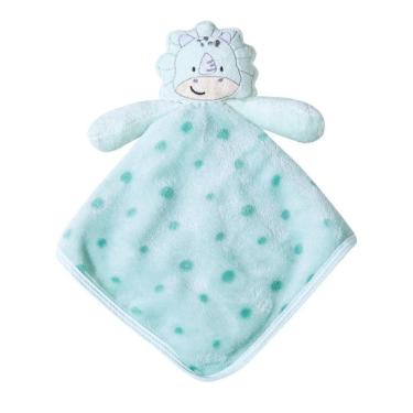 Imagem de Naninha De Bebê Microfibra Papi Mami Friends Dino