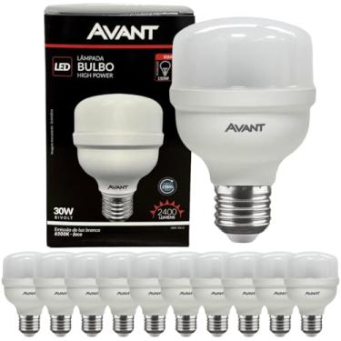 Imagem de Lâmpada Led Bulbo Alta Potência 30w Branco Frio E27 Avant (Kit 10 Unidades)