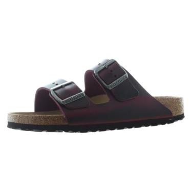 Imagem de Birkenstock Sapatos unissex Arizona BS Narrow tamanho 5, cor: zinfandel/zinfandel/marrom