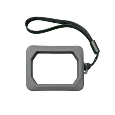 Imagem de DAYJOY Capa protetora de silicone macio compatível com SSD portátil Crucial X9/X9 Pro/X10/X10 Pro - Capa à prova de choque resistente a arranhões (cinza)