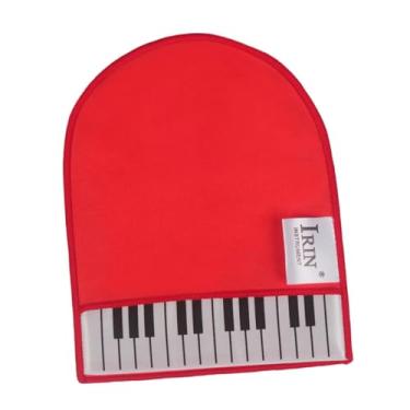 Imagem de Kokiya Luva de limpeza de piano, macia, resistente, multiuso, portátil, universal, pano de limpeza prático de microfibra para piano de cauda,