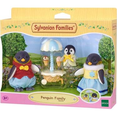 Imagem de Bonecas - Sylvanian Families - Familia dos Pinguins - 5694 EPOCH MAGIA