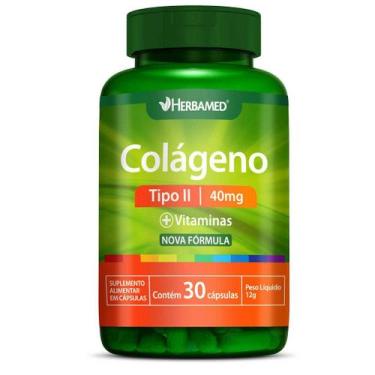 Imagem de Colageno Tipo Ii 30 Capsulas 40mg Herbamed