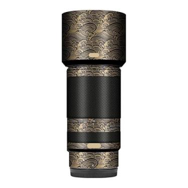 Imagem de Película para câmera Película protetora de lentes antirriscos para Tamron 70-300 mm F4.5-6.3 adequado para Nikon Mount 70 300 (ouro onda)