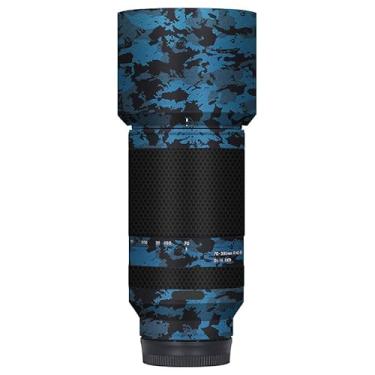 Imagem de Skin Lens Camera Skin Wrap Vinil Adesivo Acessórios para Tamron 70-300mm F4.5-6.3 apto para Sony Mount 70 300 (Knight Blue)