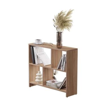 Imagem de Estante para livro Armário Multiuso Organizador Livros Livreiro Freijó