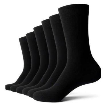 Imagem de Pacote 6 Pares de Meias Social Lupo Poliamida Diversas cores K1100, Pr