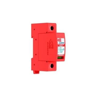 Imagem de Dispositivo Contra Surtos Elétricos Clamper Front V 20KA, 275V, Limitador de Tensão + D...